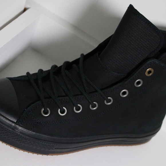 Converse Black on Black Waterproof All Star Boots - Picture 4 of 8